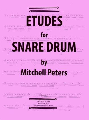 Etudes for Snare Drum Cover